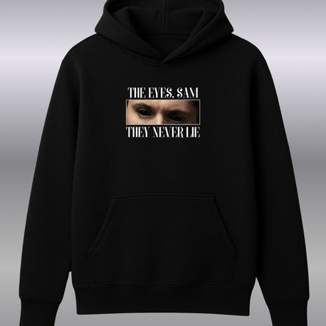 Supernatural | The Eyes Sam | Üç İplikli Sweatshirt - Siyah