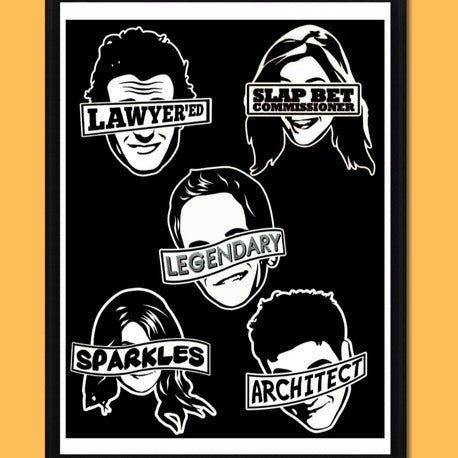 Friends Çerçeveli Poster | A3