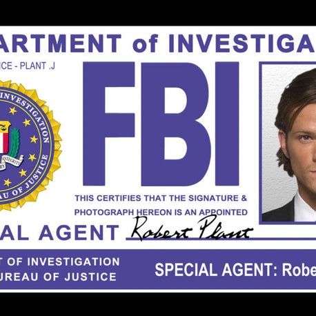 Sam Winchester FBI Kart