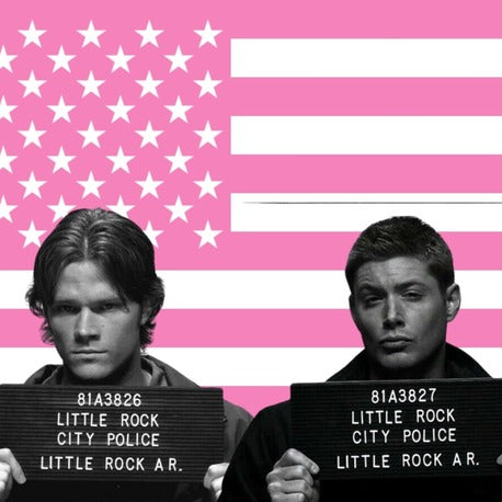 Dean & Sam #2 - Pembe