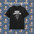 House Lannister | G.O.T | Siyah T-Shirt