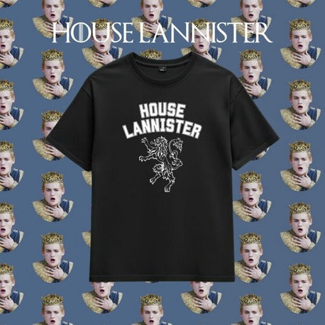 House Lannister | G.O.T | Siyah T-Shirt