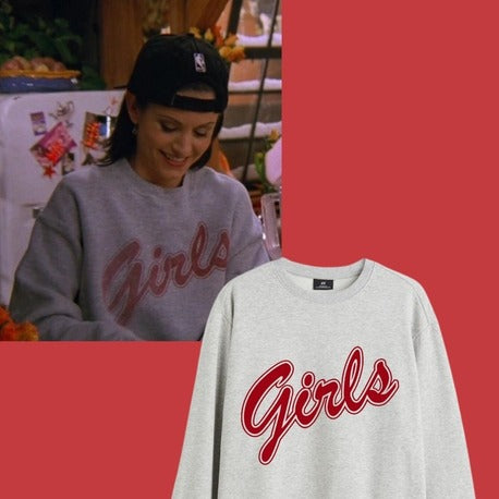 Friends Monica  quot;Girls quot; Sweatshirt |  Kar Melanji Renk