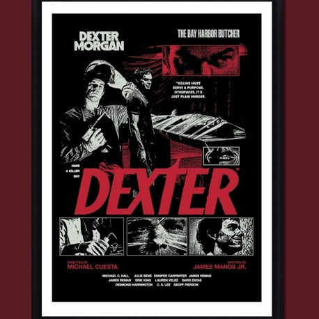 Dexter | Poster | A3 | Çerçeveli
