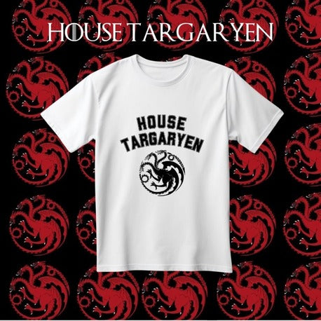 House Targaryen | G.O.T | Beyaz T-Shirt