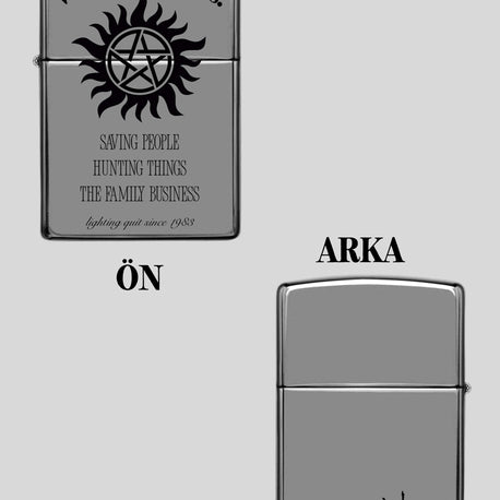 Supernatural Çakmak | Gümüş Renk