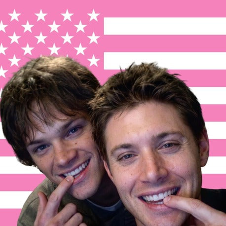 Dean & Sam #3 - Pembe