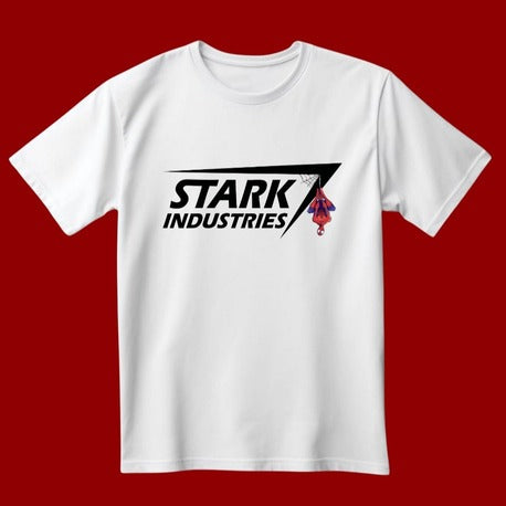 Spider-Stark Industries T-Shirt | Beyaz Renk