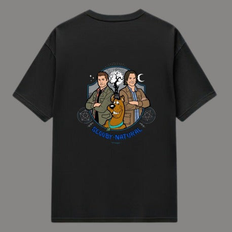 Scooby-Natural T-Shirt | Siyah Renk