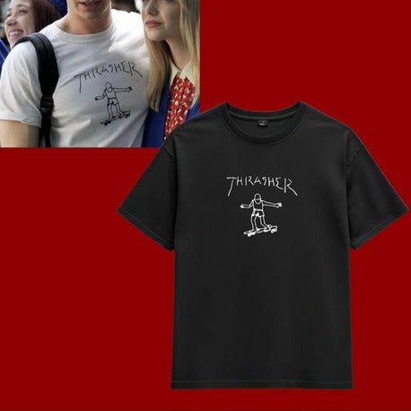 Andrew-Thrasher T-Shirt - Siyah
