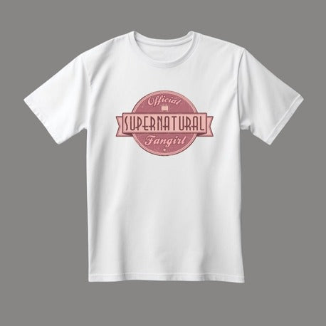 Supernatural | Official Fangirl T-Shirt - Beyaz