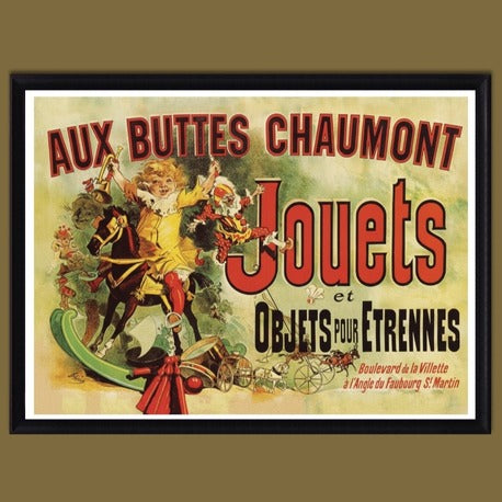 MONİCA AUX BUTTES CHAUMONT POSTER | FRİENDS | 30X40