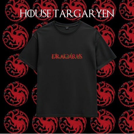 Dracarys | G.O.T | Siyah T-Shirt