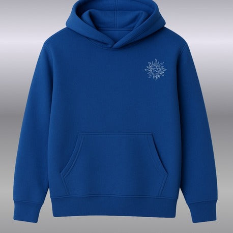 Supernatural Sun Tatto | Üç İplikli Sweatshirt - Mavi
