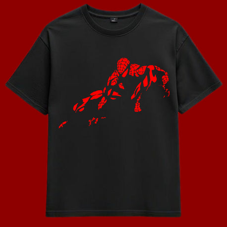 Zendaya Spider-Man T-Shirt | Siyah - Kırmızı