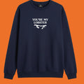 Friends You're My Lobster Sweatshirt | Lacivert