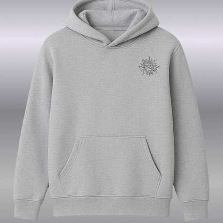 Supernatural Sun Tatto | Üç İplikli Sweatshirt - Gri