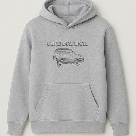 Supernatural Impala | Üç İplikli - Gri