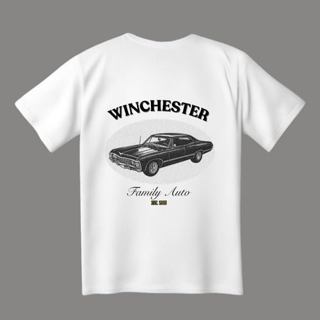 Winchester Family Auto T-Shirt - Beyaz