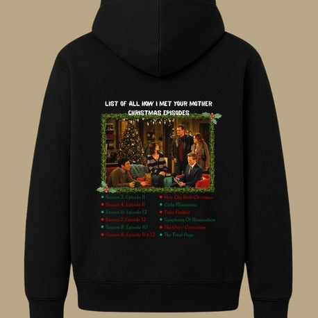How I Met Your Mother | Yılbaşı Tasarımlı | Üç İplikli Sweatshirt | Siyah