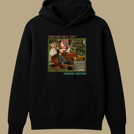 Ted Mosby | HIMYM | LEGENDARY | Sweatshirt | Üç iplikli | Siyah