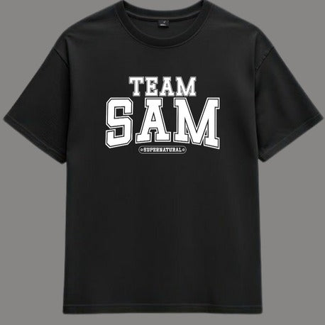 Supernatural | Team Sam T-Shirt - Siyah