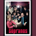 The Sopranos Afiş | Poster | A3 | Çerçeveli