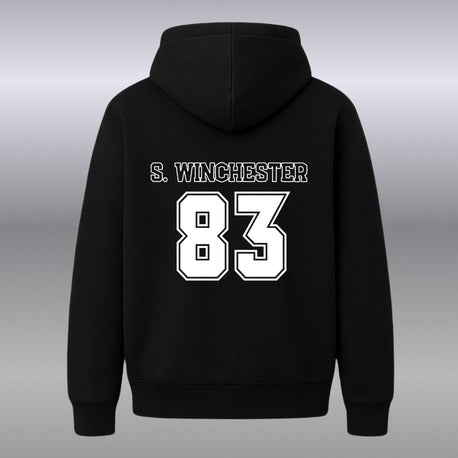 Supernatural   College | Üç İplikli Sweatshirt - Siyah