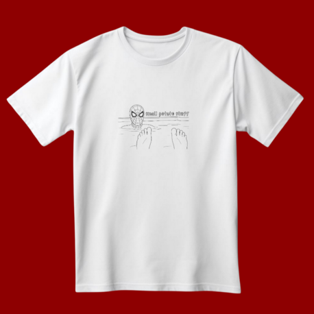 Spidey- Small Potato Stuff T-Shirt | Beyaz Renk