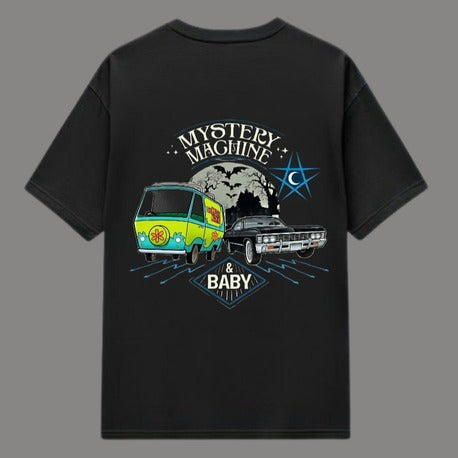 Scooby-Natural T-Shirt | Siyah Renk