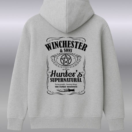 Winchester Whiskey |Üç İplikli Sweatshirt - Gri
