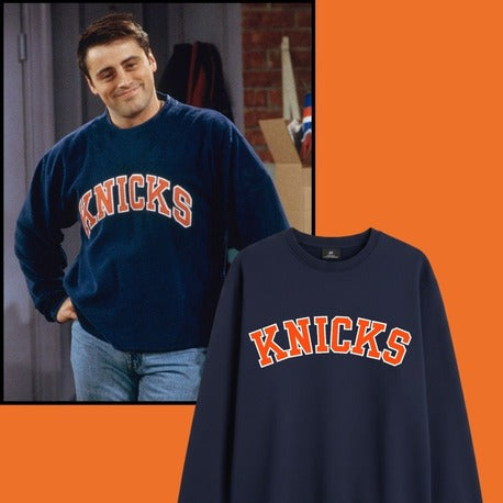Friends Joey "KNICKS" Sweatshirt | Kar Melanj Renk