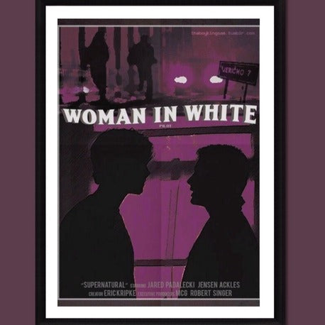 Supernatural | Woman In White | A3 Çerçeveli Poster