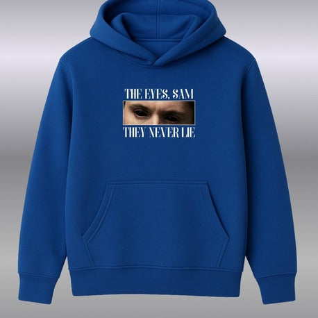 Supernatural | The Eyes Sam | Üç İplikli Sweatshirt - Mavi