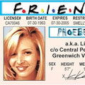 Friends Phoebe Buffay Kimlik Kartı
