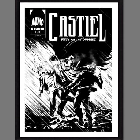 Supernatural | Castiel | A3 Çerçeveli Poster