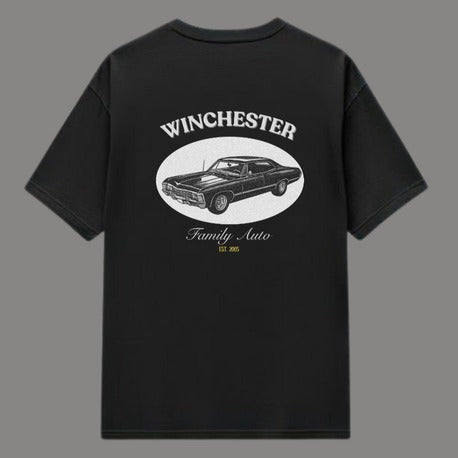 Winchester Family Auto T-Shirt - Siyah
