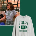 Friends Rachel "Girls Football" Sweatshirt | Kar Melanj Renk