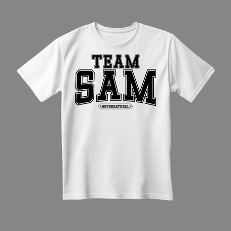 Supernatural | Team Sam T-Shirt - Beyaz