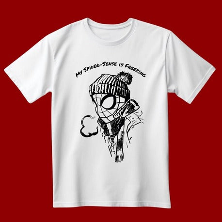 Spider-Freezing T-Shirt - Beyaz